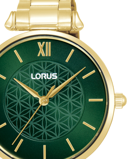 Reloj Lorus Mujer RG278YX9 Acero Dorado Analógico