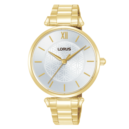 Reloj Lorus Mujer RG280YX9 Acero Dorado Analógico