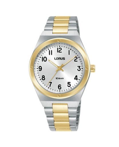 Reloj Lorus Mujer RG288YX9 Acero Bicolor Dorado Analógico