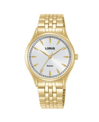 Reloj Lorus Mujer RG296YX9 Acero Dorado Analógico