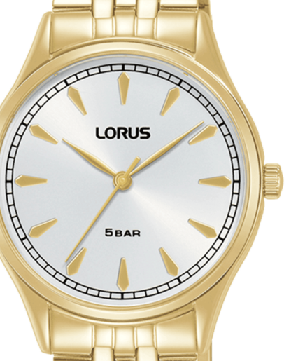 Reloj Lorus Mujer RG296YX9 Acero Dorado Analógico
