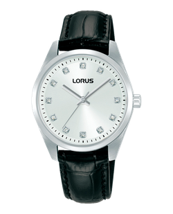 Reloj Lorus Mujer RG331XX9 Piel Negra