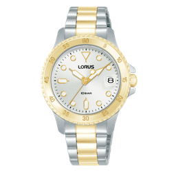 Reloj Lorus Mujer RG814DX9 Acero Bicolor Dorado Analógico
