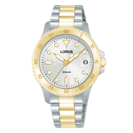Reloj Lorus Mujer RG814DX9 Acero Bicolor Dorado Analógico