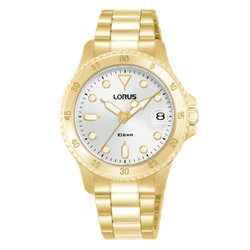 Reloj Lorus Mujer RG816DX9 Acero Dorado Analógico