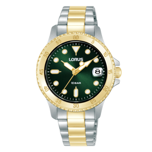 Reloj Lorus Mujer RG820DX9 Acero Bicolor Dorado Analógico