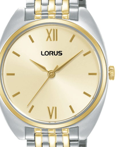 Reloj Lorus Mujer RH842CX9 Acero Bicolor Dorado Analógico