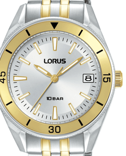 Reloj Lorus Mujer RH945SX9 Acero Bicolor Dorado Analógico
