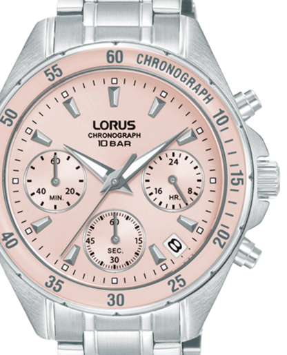 Reloj Lorus Mujer RT355LX9 Cronógrafo Acero Analógico