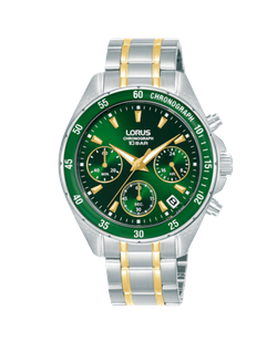 Reloj Lorus Mujer RT357LX9 Cronógrafo Acero Bicolor Dorado Analógico