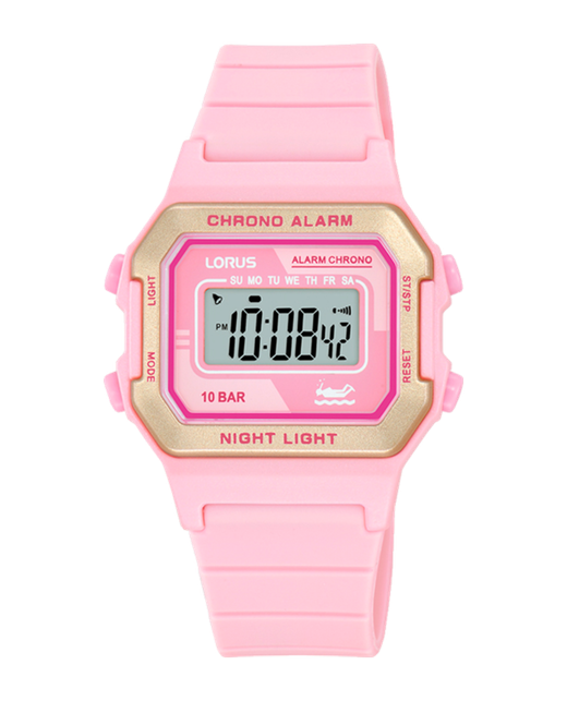 Reloj Lorus Nińa R2325QX9 Sport Rosa Digital