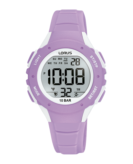 Reloj Lorus Nińa R2369PX9 Sport Morado Digital
