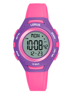 Reloj Lorus Nińa R2395PX9 Sport Rosa Bicolor Morado Digital