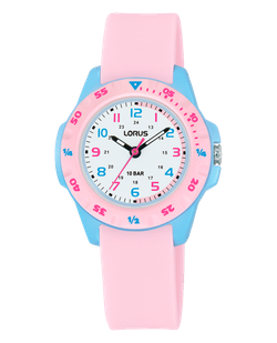 Reloj Lorus Nińa RRX67JX9 Sport Rosa Bicolor Celeste