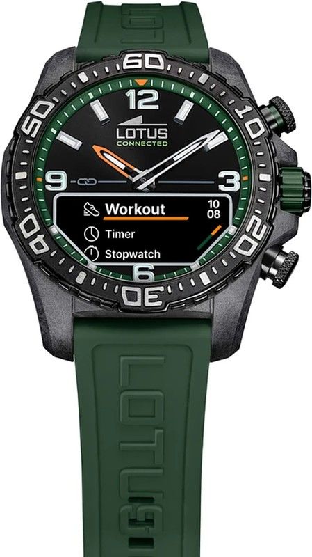 Reloj Lotus Connected 20000/2 Smartwatch Sport Verde Oscuro