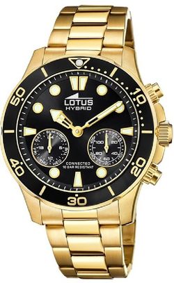 Reloj Lotus Connected Hombre 18802/2 Hybrid Acero Dorado