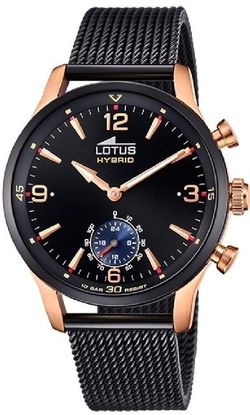 Reloj Lotus Connected Hombre 18804/1 Hybrid Acero Negro