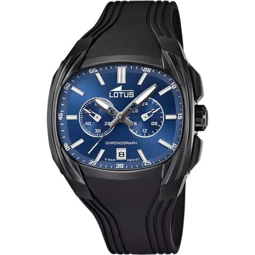 Relógio masculino Lotus 15757/F esportivo preto
