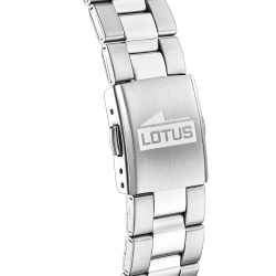 Reloj Lotus Hombre 18152/D Acero Plateado Cronógrafo Analógico