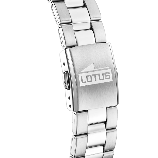 Reloj Lotus Hombre 18152/D Acero Plateado Cronógrafo Analógico