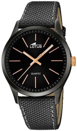 Reloj Lotus Hombre 18165/2 Piel Negro