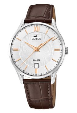 Reloj Lotus Hombre 18402/H Piel Marrón