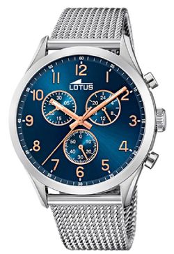 Lotus herenhorloge 18637/3 staal