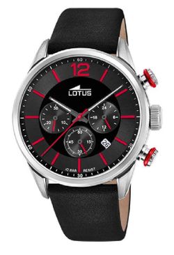 Reloj Lotus Hombre 18689/6 Piel Negro