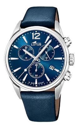 Reloj Lotus Hombre 18691/1 Piel Azul