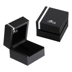 Relógio masculino Lotus 18693/4 couro preto