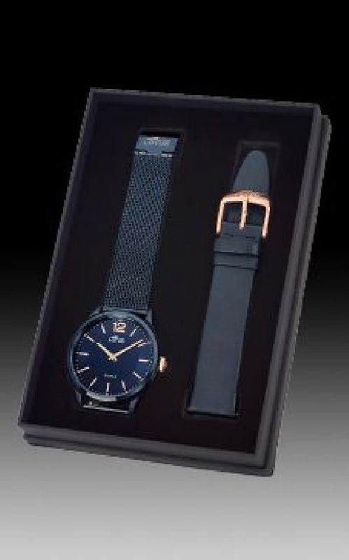 Relógio masculino Lotus 18735/1 em aço azul