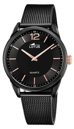 Reloj Lotus Hombre 18736/3 Acero Negro