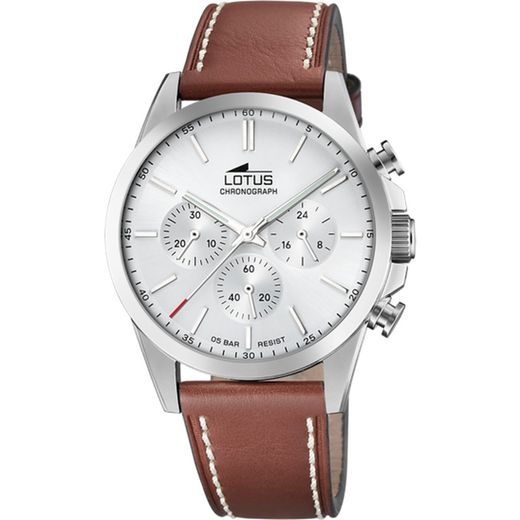 Lotus Herrenuhr 18990/1 Braunes Leder