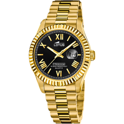 Reloj Lotus Hombre 19005/2 Acero Dorado Analógico
