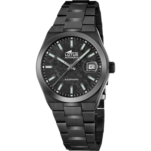 Reloj Lotus Hombre 19063/1 Acero Negro Automático