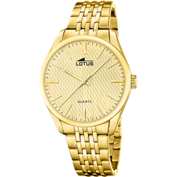 Reloj Lotus Hombre 19066/1 Acero Dorado Analógico