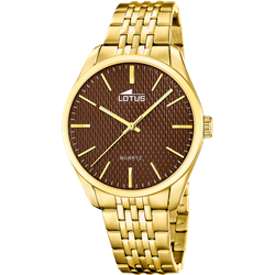 Reloj Lotus Hombre 19066/3 Acero Dorado Analógico