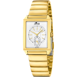 Reloj Lotus Hombre 19077/1 Acero Dorado Analógico
