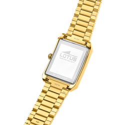 Reloj Lotus Hombre 19077/2 Acero Dorado Analógico