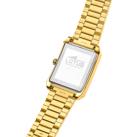 Reloj Lotus Hombre 19077/2 Acero Dorado Analógico