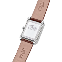 Reloj Lotus Hombre 19078/2 Piel Marrón Acero Analógico