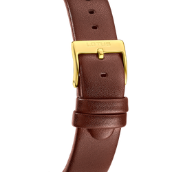 Reloj Lotus Hombre 19079/2 Piel Marrón Acero Dorado Analógico