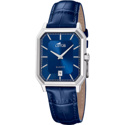 Reloj Lotus Hombre 19080/2 Piel Azul Acero Analógico