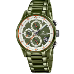 Reloj Lotus Hombre 19090/1 Acero Verde Analógico