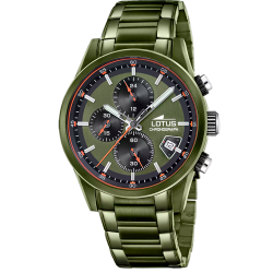 Reloj Lotus Hombre 19090/3 Acero Verde Analógico