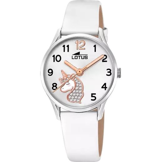 Lotus Children's Watch 18406/K White Leather