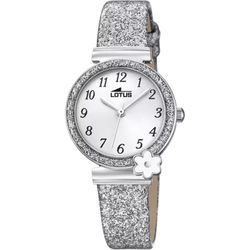 Reloj Lotus Infantil 18625/2 Piel Plateado