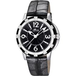 Reloj Lotus Mujer 15745/A Piel Negra