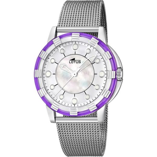 Lotus Women's Watch 15747/H Two-Tone Purple Steel