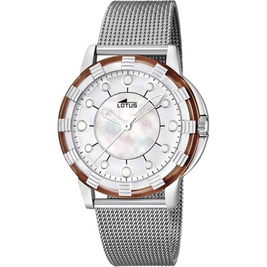 Lotus Women's Watch 15747/J Bicolor Steel Brown